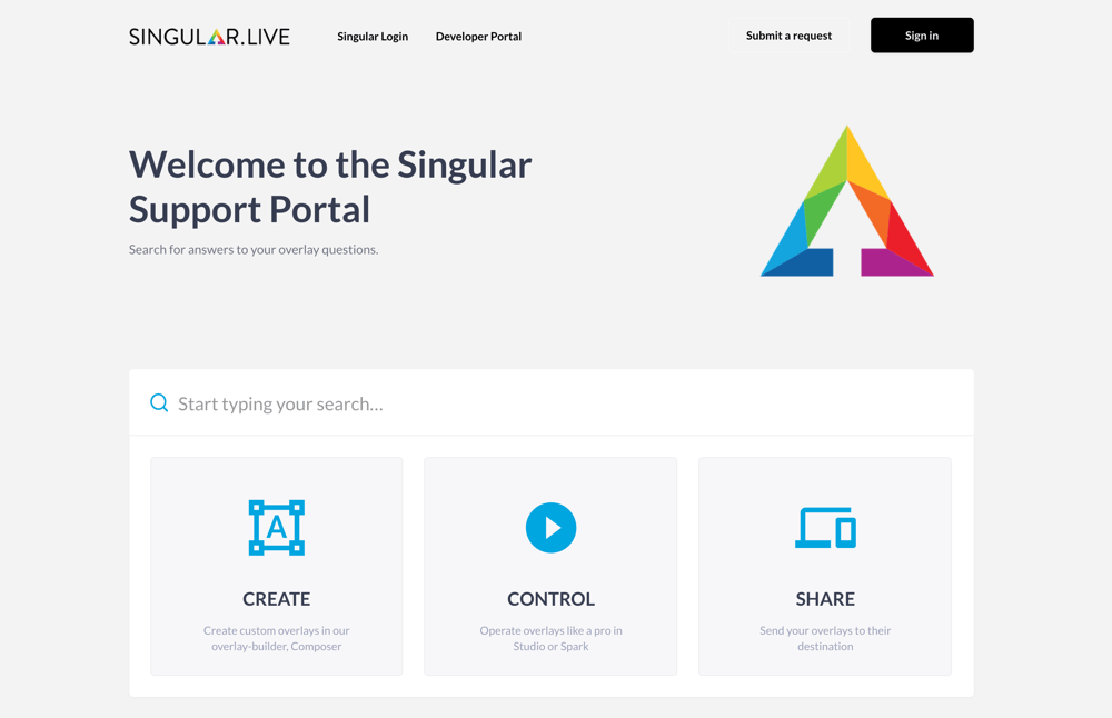 Singular Support Portal