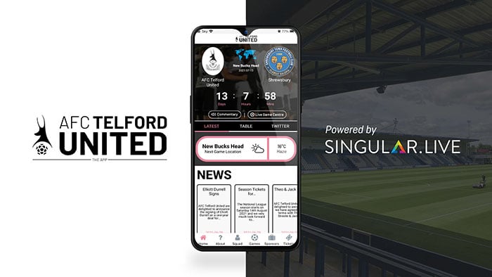 Telford United Fan App