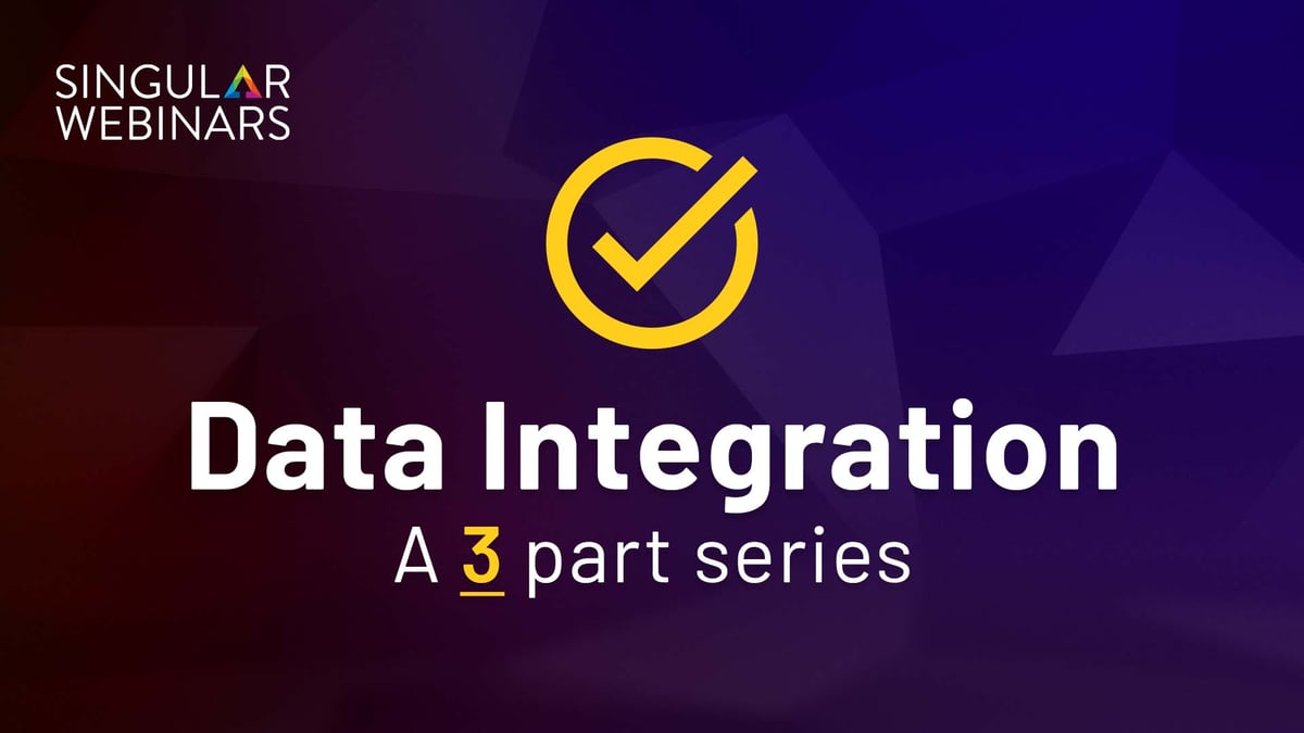 Singular Webinar Data Series: That's a Wrap